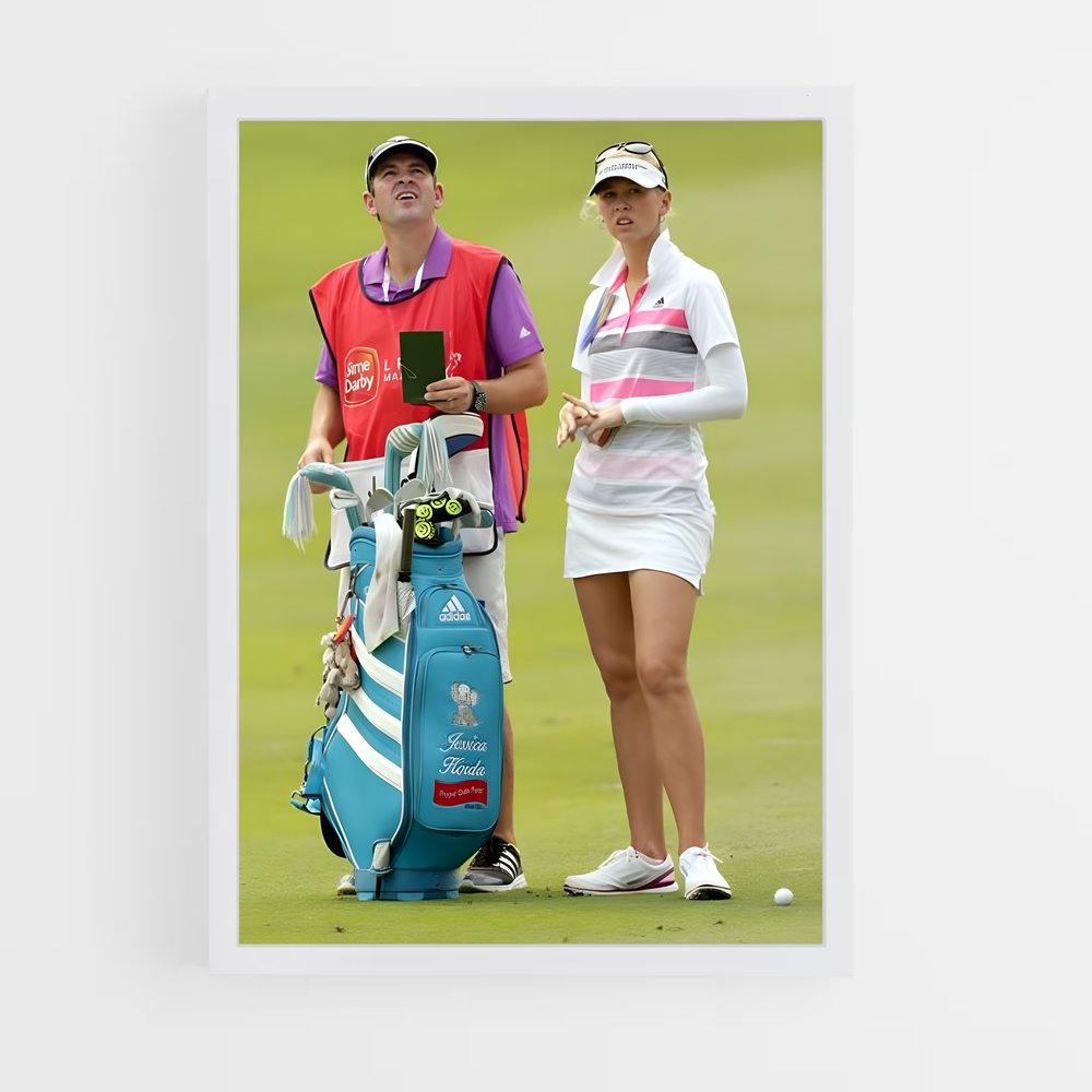 Poster Swing & Style – affiche Golf (vue 3)